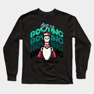 Funny Cartoon Bowling Long Sleeve T-Shirt